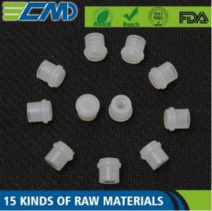 Electronics / Device Clear Translucent Silicone Rubber Stopper