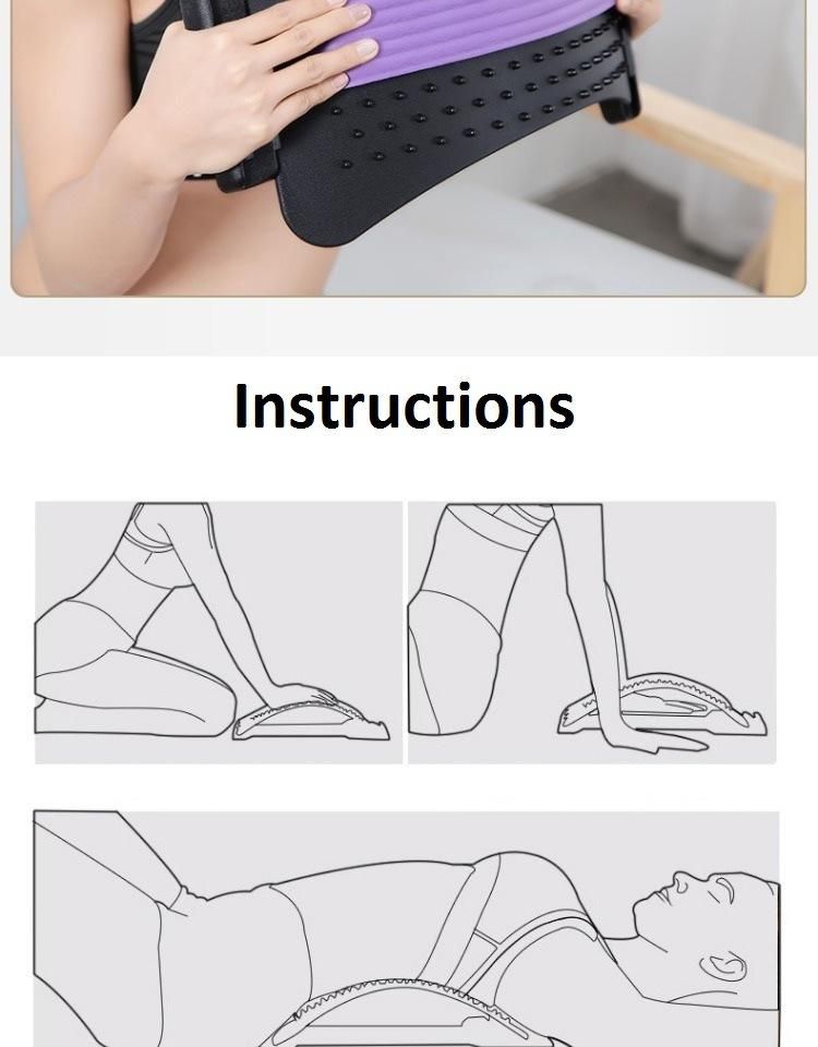 Back Stretcher Corrector Massage Fitness Stretch Equipment