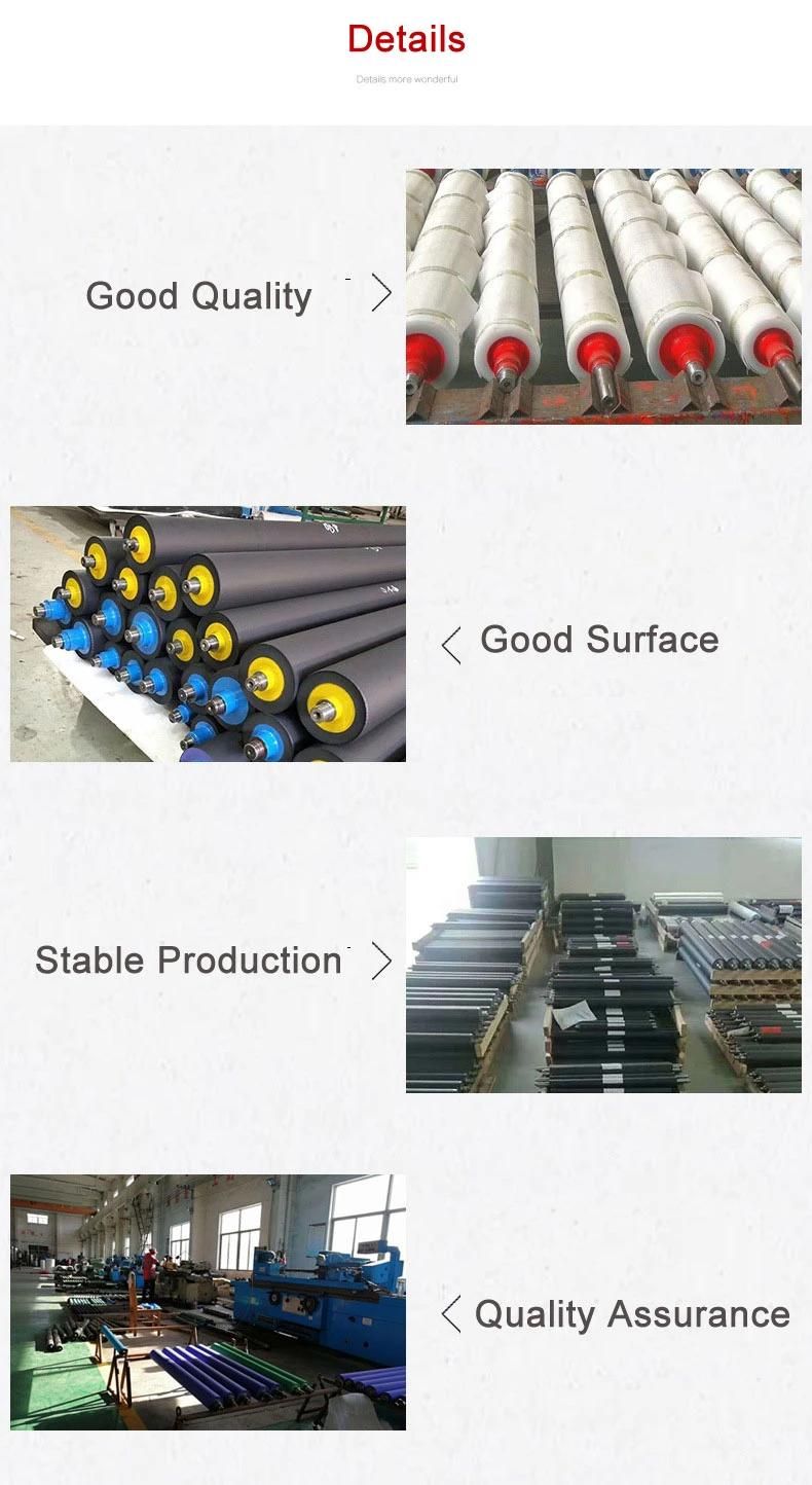OEM Rubber Polyurethane Roller for Mining