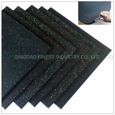 Popular Factory Anti-Slip Shock Absorption EPDM Gym Rubber Flooring Mat
