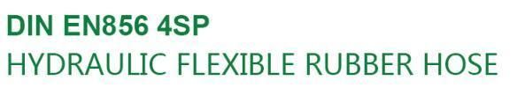High Quality DIN En 856 4sh OEM Service Hydraulic Flexible Rubber Hose
