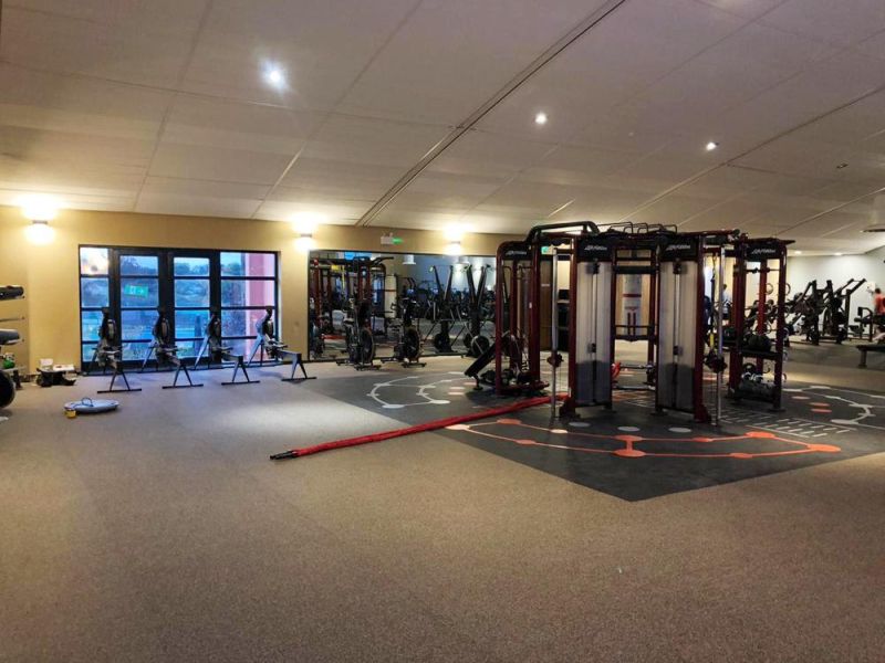 Commercial Fitness Floor Roll Gym Rubber Flooring