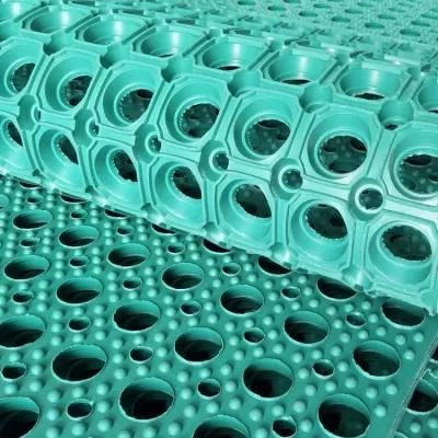 Bathroom Rubber Mat Anti-Bacteria Rubber Mat Oil Resistance Rubber Mat