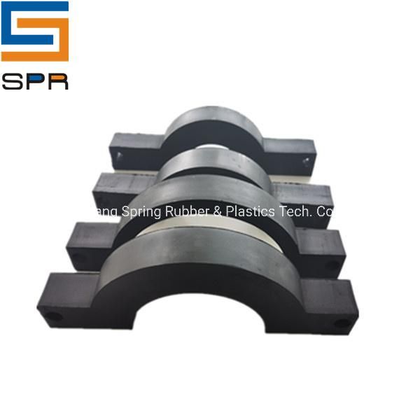 Bridge Shape Custom Rubber Part Within Metal Inside