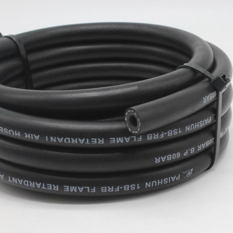 Heat Aging Resistance Good Flexibility Rubber 1/4" High Pressure Breathing Hose