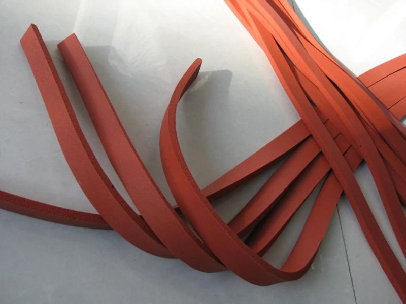 Close Cell Dark Red Silicone Sponge Gasket, Silicone Foam Gasket, Rubber Sponge Gasket, Rubber Foam Gasket, Silicone Gasket, Rubber Gasket (3A1002)
