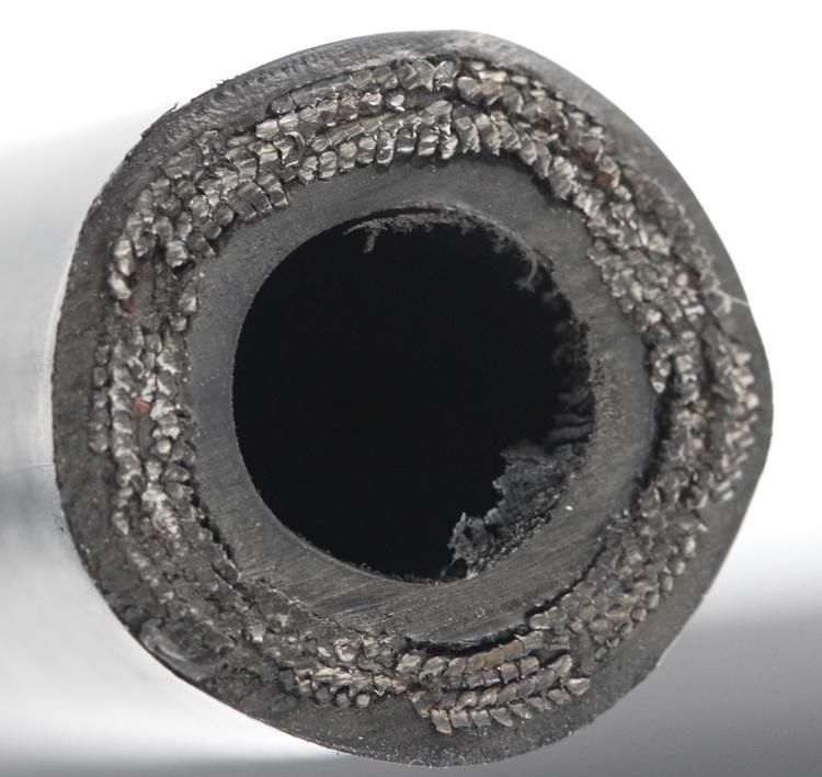 Hebei Braided Rubber Hose Manufacturer OEM Available Hydraulic Hoses SAE100 R2at