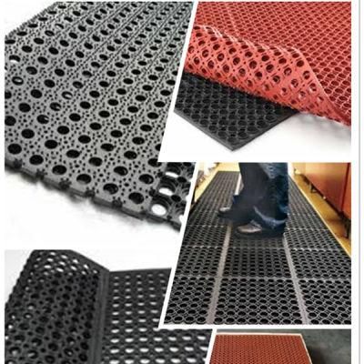 Oil-Proof and Slip-Resisting Nr or SBR Stable Mat