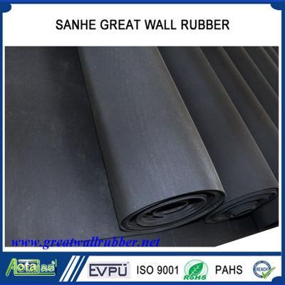 4MPa 8MPa Black Anti Corrosion Butyl Rubber Sheet