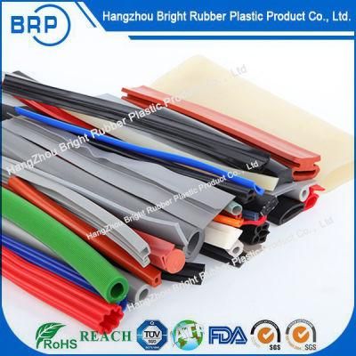 China Factory Extrusion Silicone Rubber Profiles with 25years Experience