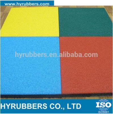 Rubber Floor Tile Outdoor Playground Rubber Used Sports Tile Manufacturer