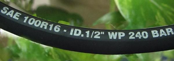 High Pressure Steel Wire Braided Rubber Hose SAE 100 R16