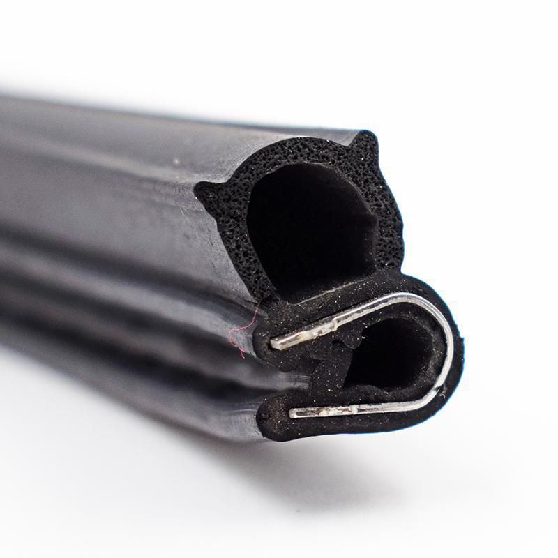 Metal Core Reinforce Car Pinchweld Rubber Seal Strip