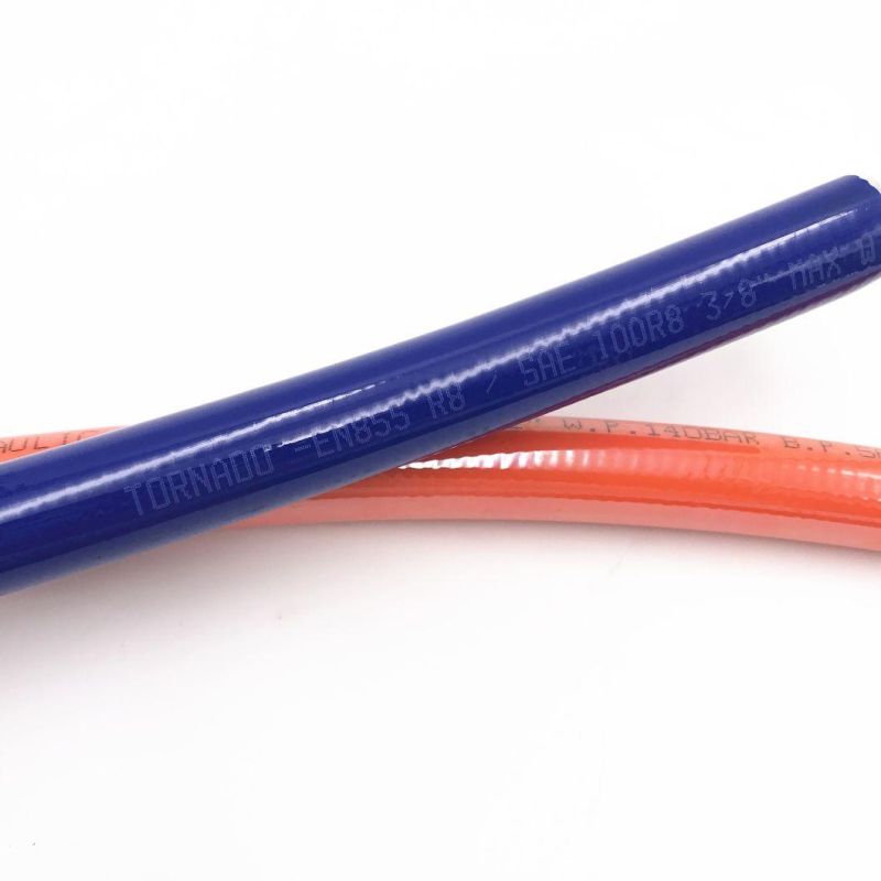 OEM Rubber Hose Hydraulic SAE 100 R1 R2 R9 R10 R12 R13 R15 Oil Resistant Flexible Hydraulic Hose