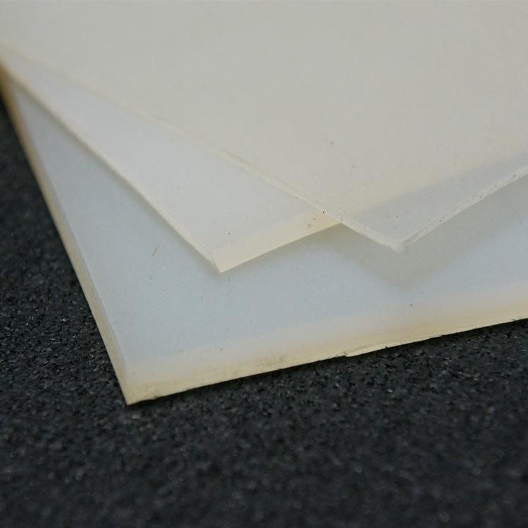 White Color Transparent Silicone Rubber Sheet Mat