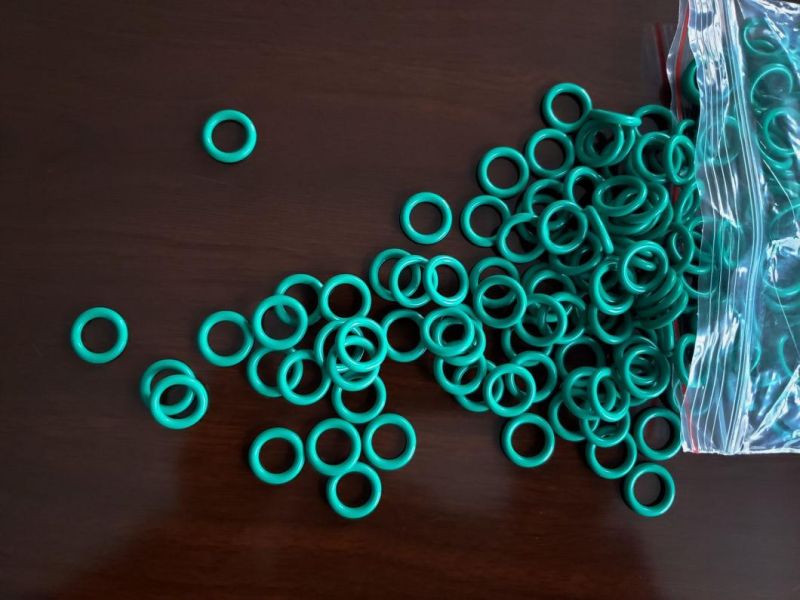 70-75shore a Green FKM O Ring, FPM O Ring, Rubber O Ring