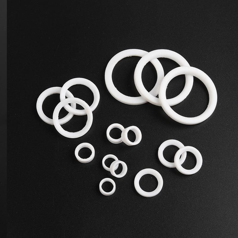 NBR Rubber Silicone EPDM NBR FKM CR Rubber Flat Sealing Washer Spare Part Grommet Seal Ring Gasket Seal