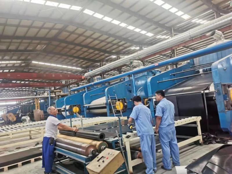 Ribbed Anti-Slip Rubber Sheet
