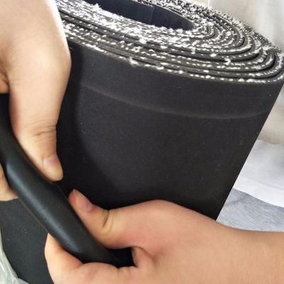 High Elastic High Friction Neoprene Rubber Sheet Fabric with Cloth Insertion