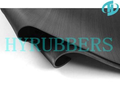 Fine Ribbed Rubber Sheet Roll, Rubber Floor Roll