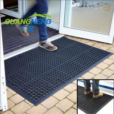 Drainage Anti Slip Rubber Hollow Mat/Kitchen Floor Mats