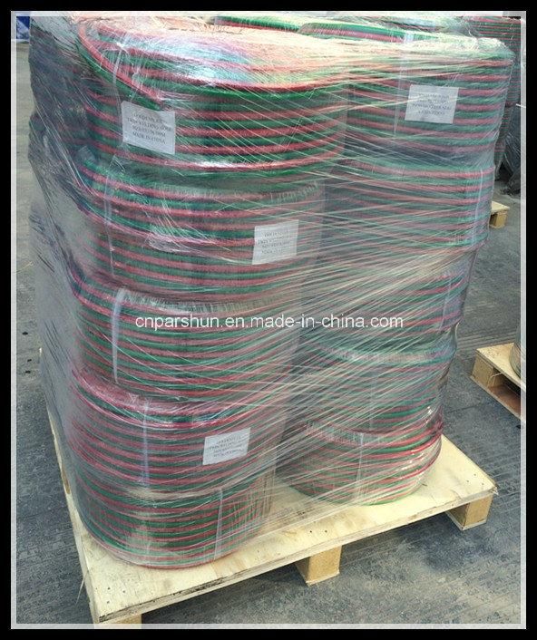 EPDM Content 1/4′′ Rubber Twin Welding Hose for Gas Cutting