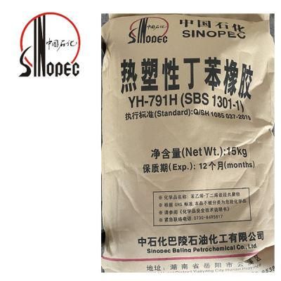 Sinopec Best Selling Styrene Butadiene Block Copolymer (SBS)