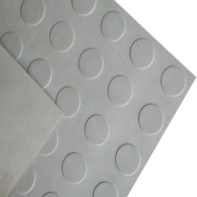 EPDM Waterproof Anti-Slip Coin Pattern/ Round Button/Circular Stud Rubber Flooring Mat