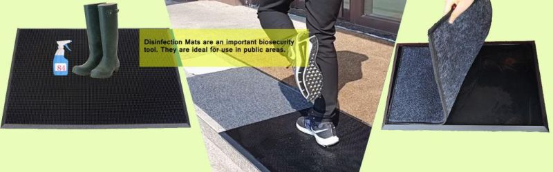 Excellent Quality Sanitizer Rubber Foot Bath Mat Disinfectant