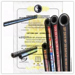 DIN En 1sn, 2sn, 4sp, 4sh Wrapped Cover Wire Reinforced High Pressure Hose