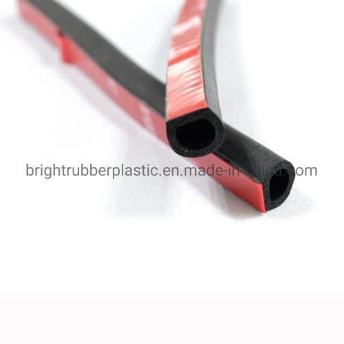 Rubber Extrusion Parts with 3m Adhesive for Car