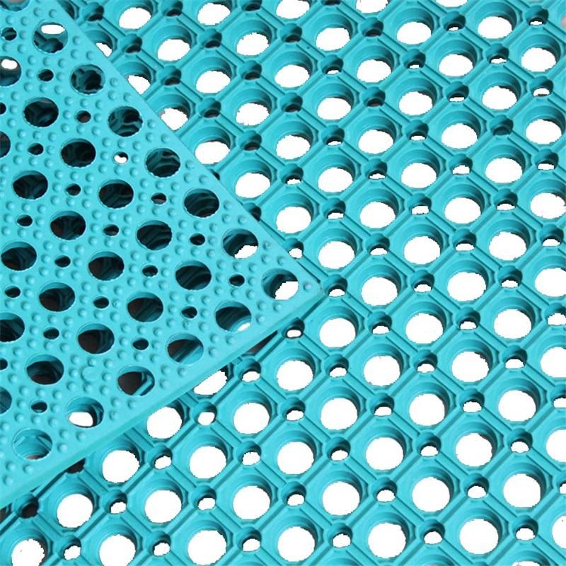 Anti-Slip Kitchen Rubber Mats Drainage Flooring Mat
