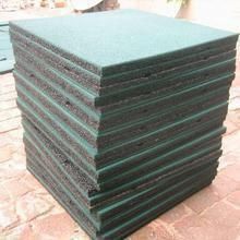 Exterior Playground Rubber Flooring Tiles, Gym Rubber Mat