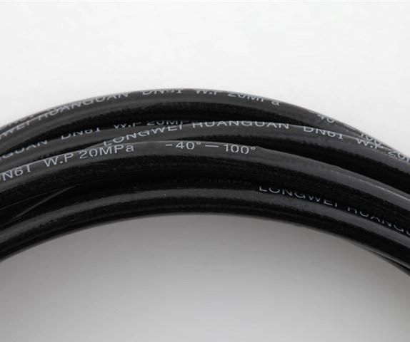 SAE 100r7/En 855 R7 Wire Braid Reinforcement Hydraulic Rubber Hose
