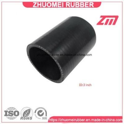 Black 3 Inch Silicone Couplers