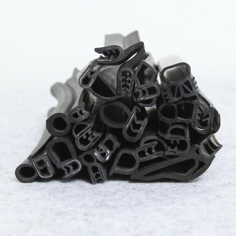 Black Locking Bulb Seal Gasket