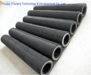 Very Abrasion Resistant Flexible Four Wire Spiral 4sp Rubber Hose