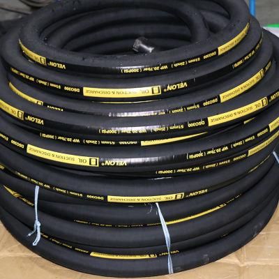 NBR Rubber Diesel Fuel Oil Suction and Discharge Hose