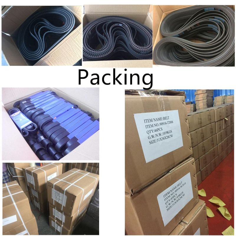 Good Quality V Belt 13X1075 Without Teeth 3 Layers Inner Side Fan Belt Drive Belt