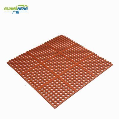 Anti-Slip Kitchen Mats Drainage Rubber Mat Hollow Rubber Mat
