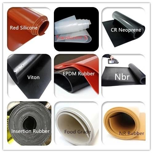 0.5 mm Heat Resistant Cold Resistant Transparent Red Silicone Rubber Sheet