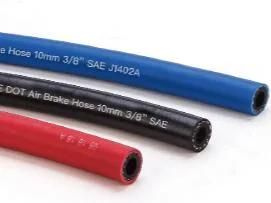Yute 1/2inch; ID X 50FT; Long Bulk Packed Rubber Air Brake Hose - SAE J1402A DOT Fmvss 106 Ameca Certified