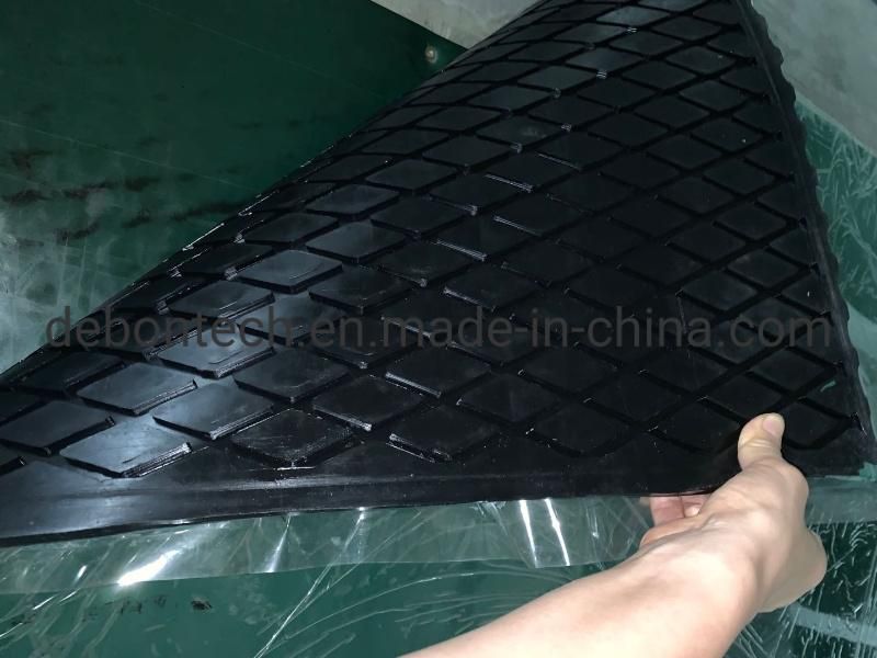Conveyor Diamond Pulley Rubber Lagging with Cn Bonding