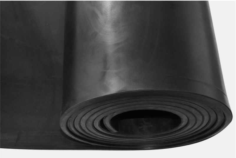 China Heat Resistant Acid&Alkali Resistant Industrial FKM FPM Fluorous Rubber Mat Flooring Sheet