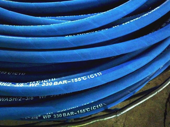 Chinese Wire Braided High Pressure Flexible Rubber Hose with Good Quality