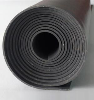 Industrial Shock Absorbing Black Color Oil Resistant NBR Cloth Insertion Rubber Sheet