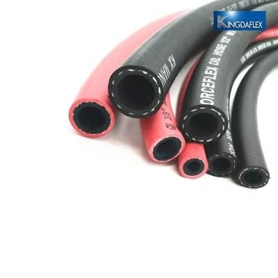 Black Neoprene Rubber Smooth Cover Fuel/Oil Hose
