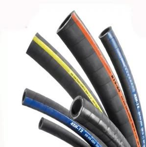 Reliable Fibre Braiding Abrasion Resistant Conveying 203mm Water Suction Rubber Hose R4 Manufacturers