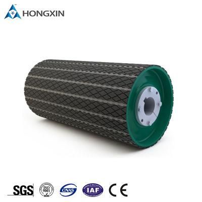 High Wear Resistant 18 mm Thickness Conveyor Rubber Slide Pulley Lagging for Mining
