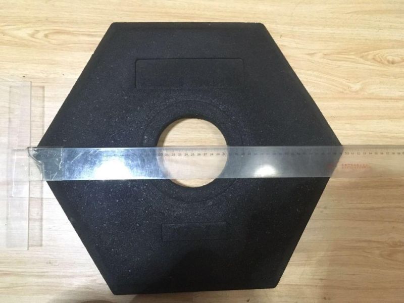 Durable Recycled Rubber Base for Sign